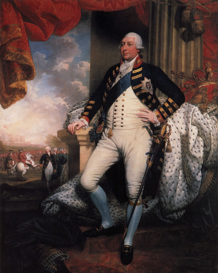 George III,King of Britain and Ireland since 1760